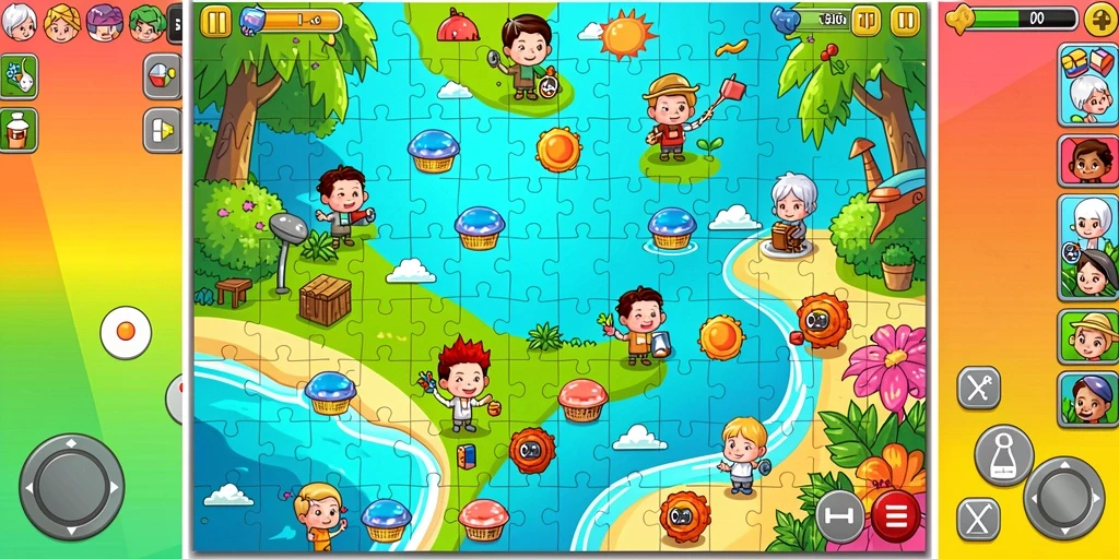 orca128 - Screenshot 2: Melawan musuh dengan latar laut yang menakjubkan.